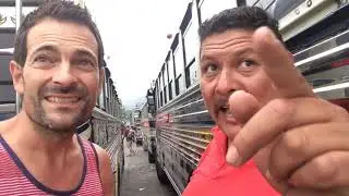 Guatemala #10: Locura con los chicken buses de Antigua | Euskadiz Vlogs #199