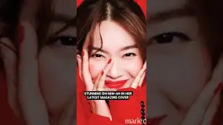 STUNNING SHI MIN AH in her latest MAGAZINE COVER #marieclairekorea #shiminah #kimwoobin #kdrama