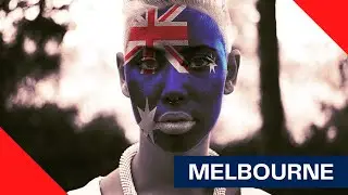 MELBOURNE. Australia. Australian city video. City graffiti.