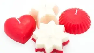 How to make layered soy candles using a tray mould