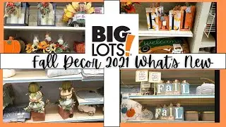 🍂BIG LOTS FALL DECOR 2021 * SHOP WITH ME🍂FALL DECORATION IDEAS FOR YOUR HOME🍂 THIS VIDEO IS RELAXING
