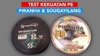 Test Power PE Xtraone Piranha PE6 82Lbs Bonusnya Sougayilang