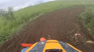 Andando na pista em Guaragi PR ktm250exc 