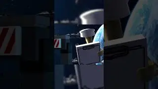 Qui-Gon and Obi-Wan arrive at the Trade Federation in Lego Star Wars