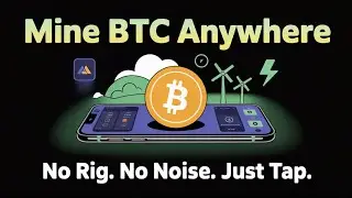 Mine Bitcoin from Your Phone? | AIXA Miner Cloud Mining App Explained! | Pinion Video Release | 2025
