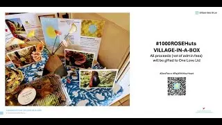 #1000ROSEHuts Village-in-a-Box Prep3. UNFOLDING. #acalltolove #thestewardshipofglocalcommons