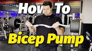 How to Get a HUGE Bicep Pump at the Gym
