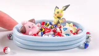 Pokeball Pool - Polymer Clay Tutorial