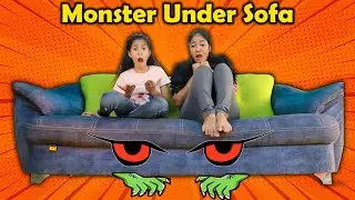 Monster Under Pari's  Sofa | Funny Story | Pari's Lifestyle