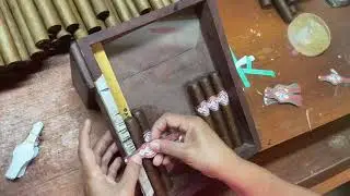 How to glue Don Javier Mendoza cigar bands or any cigar rings, Costa Rica