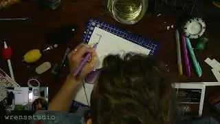 : art studio : new DND journal - stats & spells [quiet ambience, mindful co-working, adhd friendly]