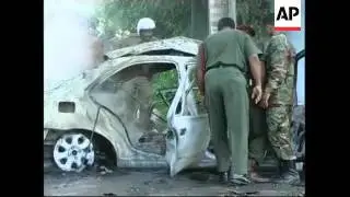 Scene, witness, after top Army official, 3 others killed