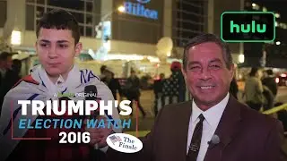Trump Supporters Get Owned By Bilingual Reporter on Election Night | Triumph | Hulu