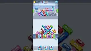 Car jam 3D level 8