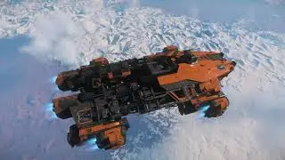Star CItizen : ARGO RAFT, Présentation, visite complète et test flight !