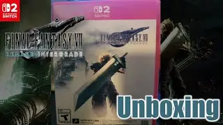 Final Fantasy VII Remake Intergrade Nintendo Switch 2 Unboxing