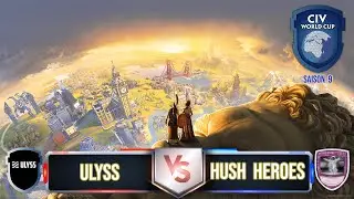 CWC 1/4 LB - GAME 3 - ULYSS VS HUSH HEROES - LE VIKING  🚌 (partie 1/2)