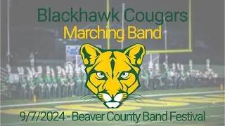 Blackhawk Cougars Marching Band - BCI Performance - 9/7/2024