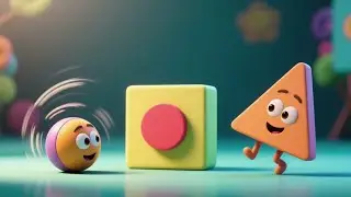 Shapes Song for Toddlers &ndash; Learn Shapes with Catchy Music & Bright Animation!