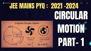 Physics | Circular Motion Part 1 |  JEE Mains - Previous Years Questions | jeepyq