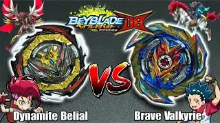【BEYBLADE BURST DB】 Dynamite Belial.Nx.Vn-2 VS Brave Valkyrie.Ev' 2A ベイブレードバーストDB