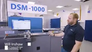 DSM 1000 B2 Platen Die Cutter Demonstration