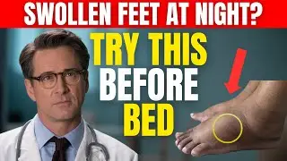 3 Bedtime Fixes That Drain Foot Swelling Overnight | Senior Health Tips