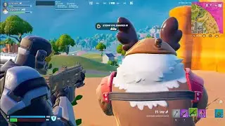 Fortnite Reload ZB | Gunnar skin gameplay | Groder the lampuh skin | 10K