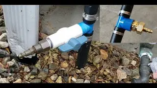 D.I.Y. How to setup Sprinkler System Blow Out valve and Fittings