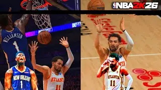 BATTLE IN THE A on NBA 2K26 | PELICANS VS HAWKS