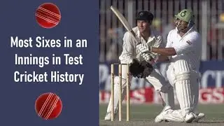 List of Most sixes in an innings in Test cricket | Most 6's in an innings in Tests #wtc #cricket