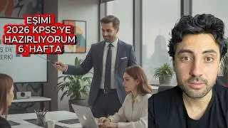 KPSS TÜRKİYE 40.SI OLARAK EŞİMİ 2026 KPSS'YE HAZIRLIYORUM 6. HAFTA VLOGLARI