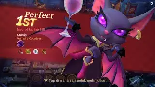 Comander Mavis Skill 2. Perfect 1 St. Combo Counter Nature Spirit EvA Skill 3
