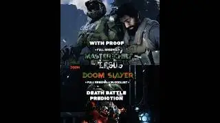 Master Chief vs Doom Slayer (Death Battle Prediction)