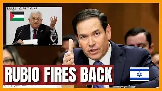 Rubio DESTROYS Anti-Israel Lies at Press Conference &mdash; STANDS With Israel