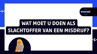 U bent slachtoffer van een misdrijf, wat moet u doen?