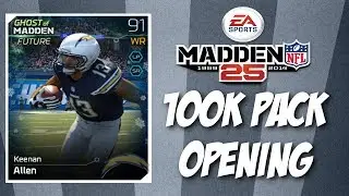 Madden 25 Ultimate Team 100K Pack Opening I Need Legends!! MUT 25