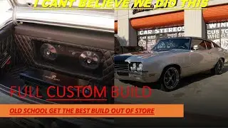 70'S SKYLARK FULL CUSTOM AUDIO AND INTERIOR BUILD. 4TH ORDER WITH PORT THROUGH DECK