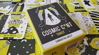 Flip Through & Review Of The Cosmic C*nt Tarot! 👽👾