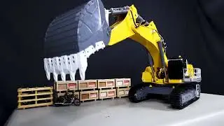 LESU AOUE 9150 1/14 RC Hydraulic Excavator Heavy Duty Remote Control Diggers