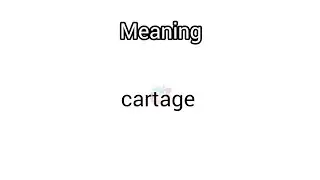#cartage meaning in English & Telugu || GoogulDictionary #dictionary #meanings #telugu #english #car