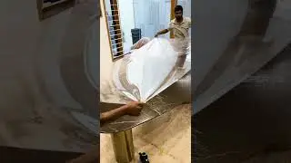 Marble Protection Film for furniture| Esperto Car Care Coimbatore #furniture #ppfprotection