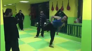 How to make a round kick back