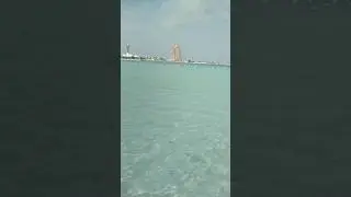 Blue Water Corniche Beach ⛱️ Abu Dhabi #abudhabi #beach