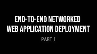 Part 1: Physical Network Setup & Connectivity
