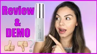 BECCA Velvet Blurring Primer Review First Impressions and Demo - For Oily Skin