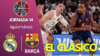 🏀 LIVE: REAL MADRID vs BAR&Ccedil;A | EL CL&Aacute;SICO | JORNADA 14 LIGA ENDESA | V&Iacute;VELO EN PICKANDROLLTV