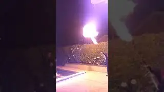 Fire Poofer Demonstration