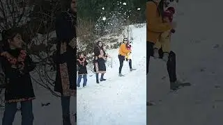 Himachal Snow Masti ❄️ | Mountains Fun | Travel Memories #viral #travel #actioncambox