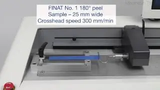 180&deg; peel testing with Mecmesin FPT-H1 - Mecmesin Force Measurement